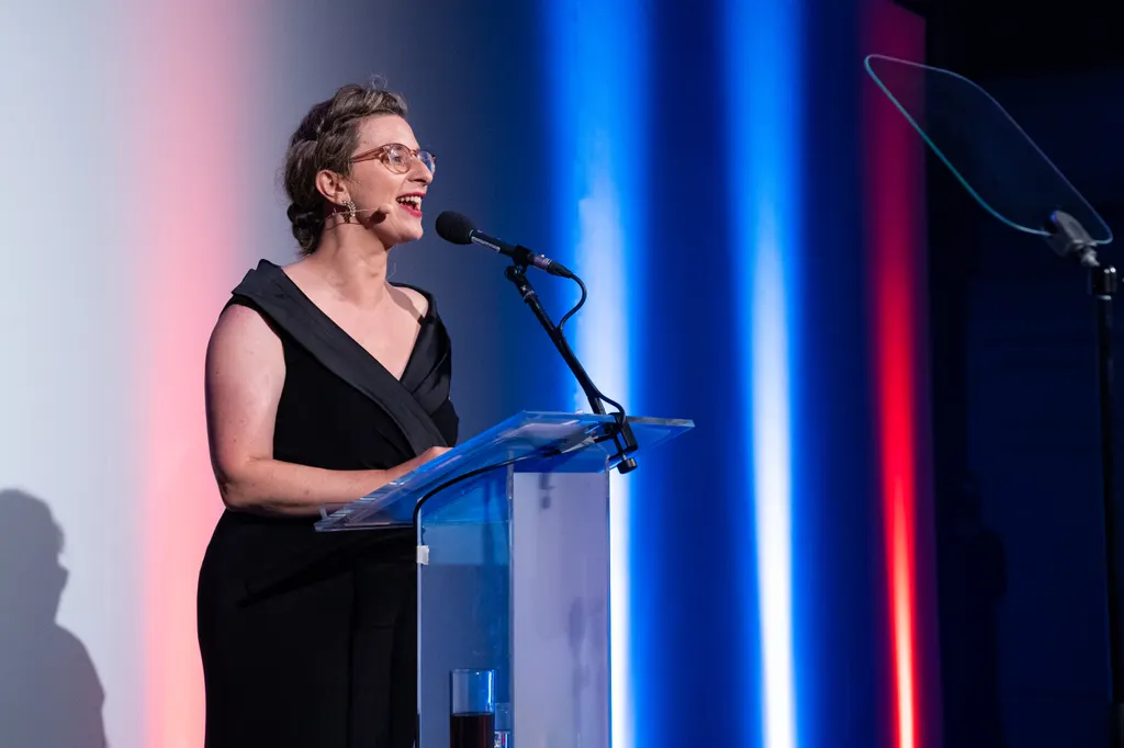 Corporate, award evening, photography, at Pension Awards 2021, by Calum McCarron