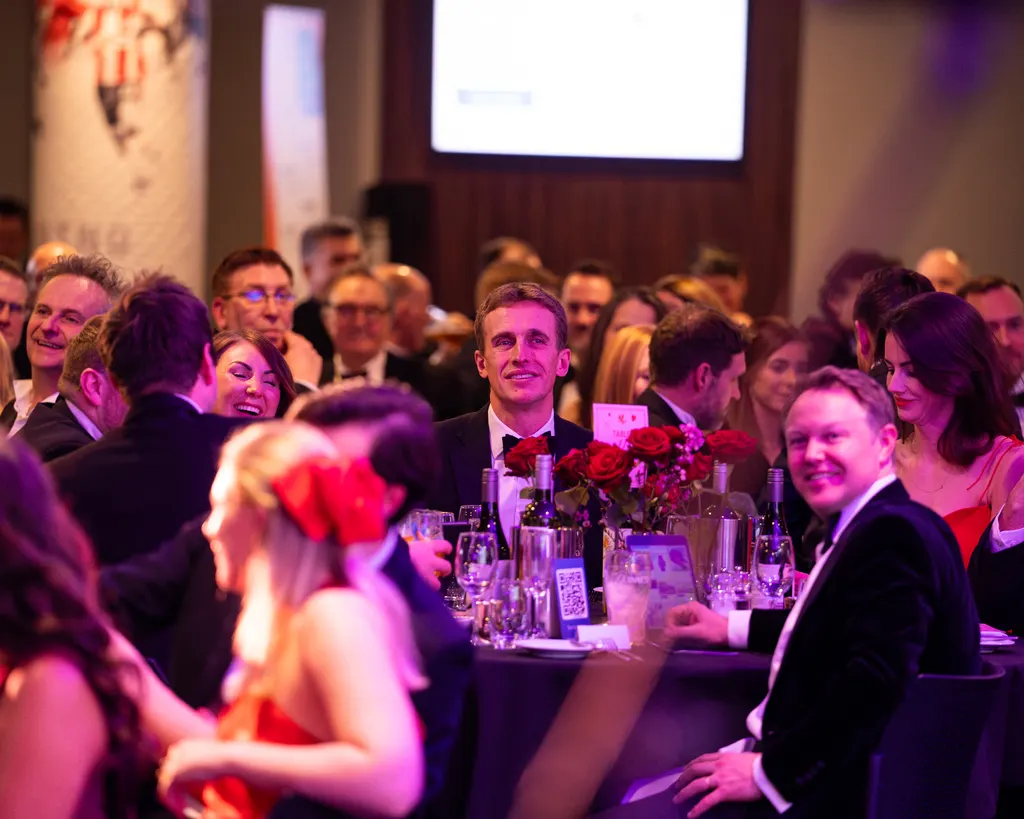 Corporate, award evening, photography, at Space Valentines Ball 2025, by Calum McCarron