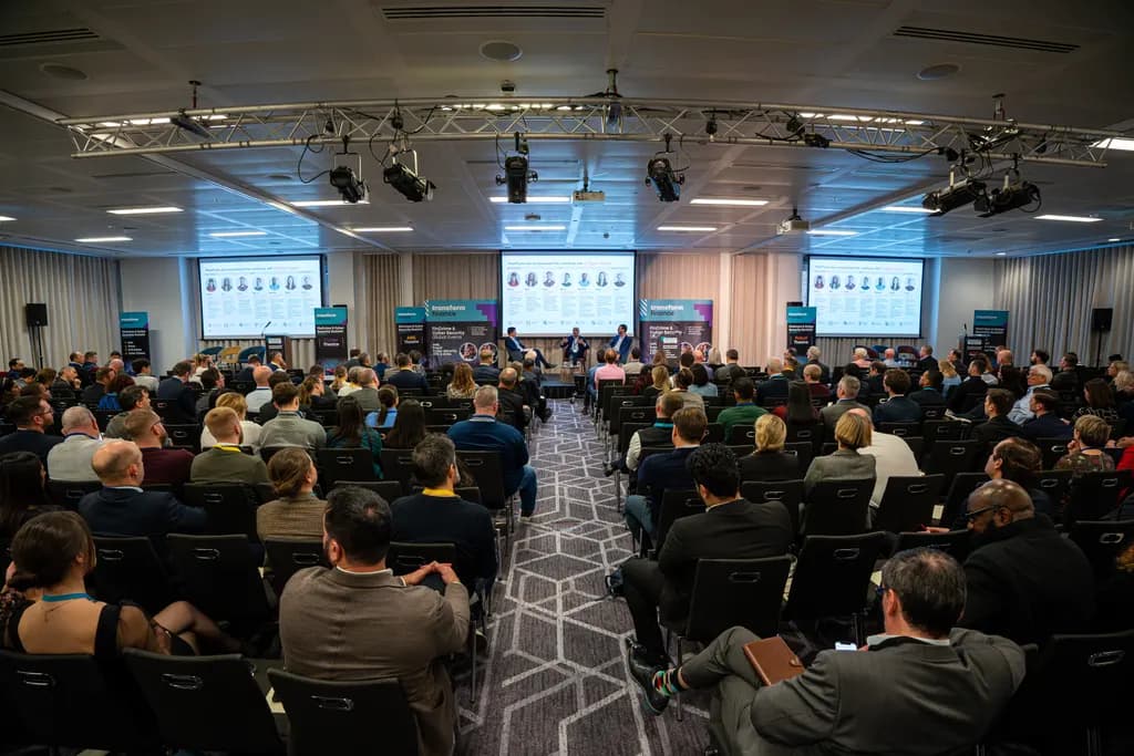 Corporate, conference, photography, at Transform Finance 2023, by Calum McCarron