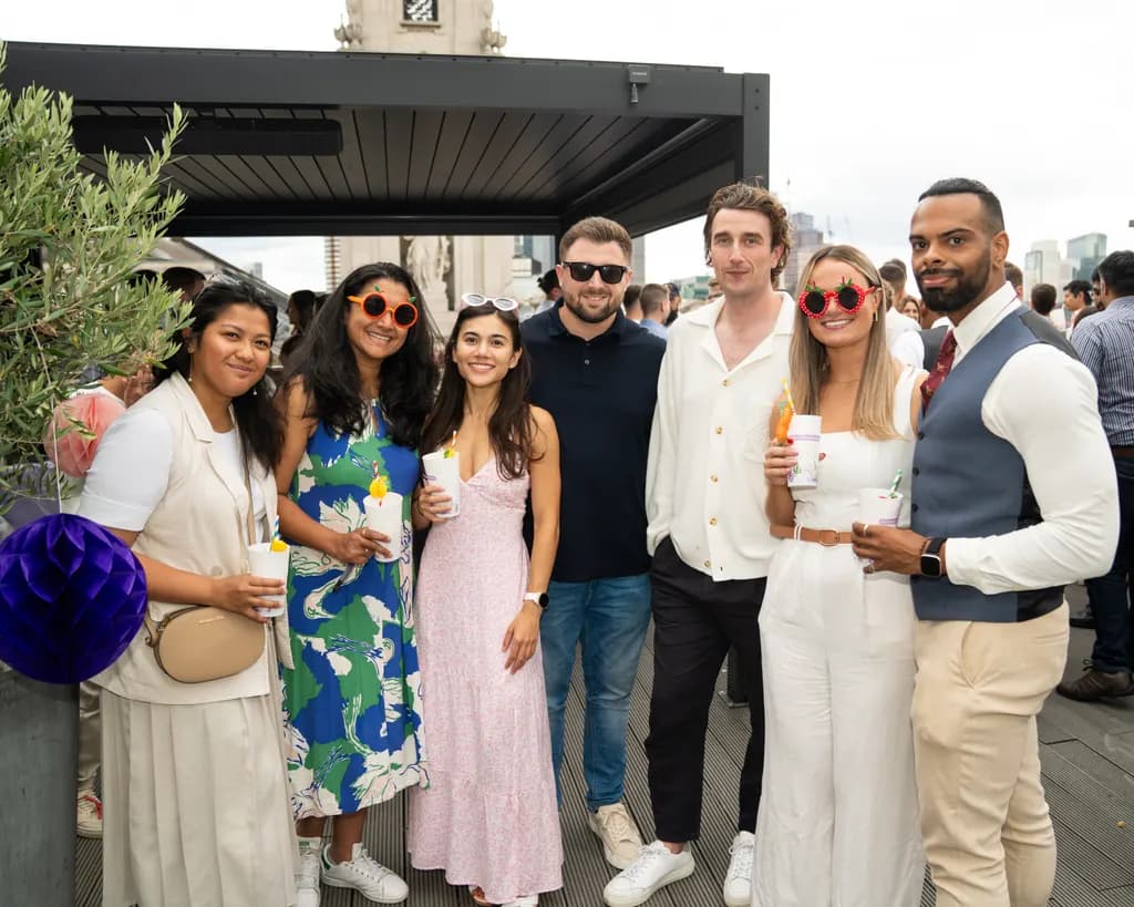 Corporate, work party, photography, at NICE Summer Party, by Calum McCarron