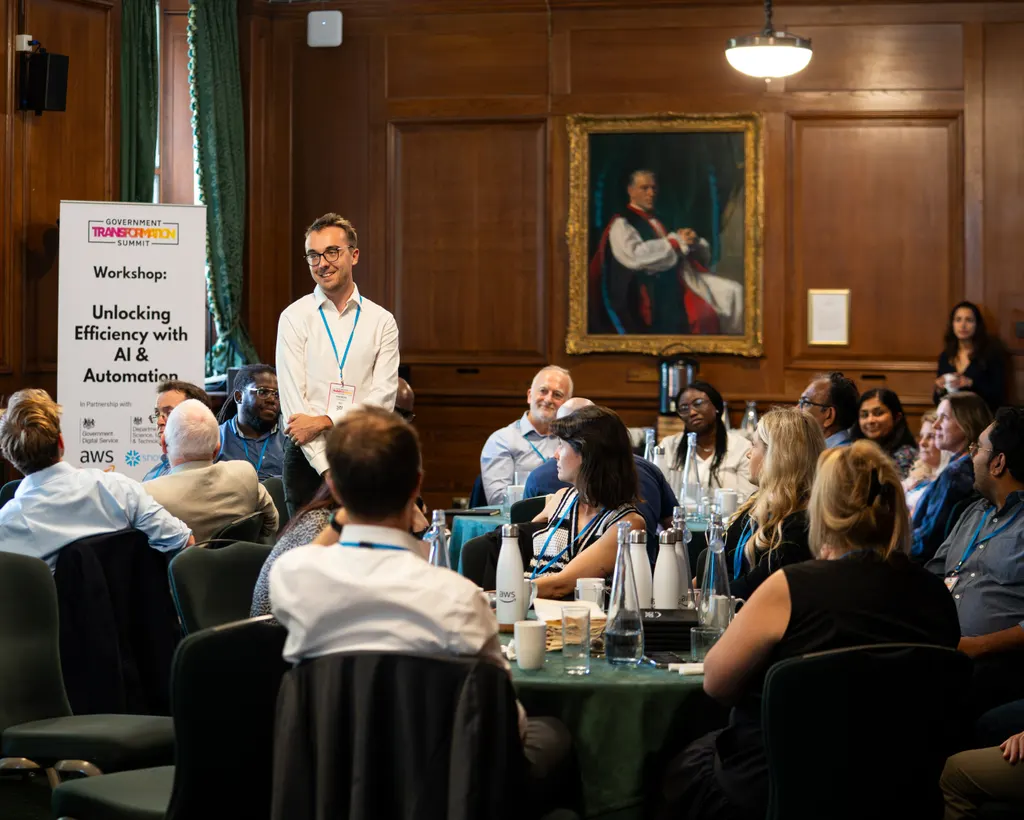 Corporate, conference, photography, at Government Transformation Summit 2024, Westminster, London, by Calum McCarron